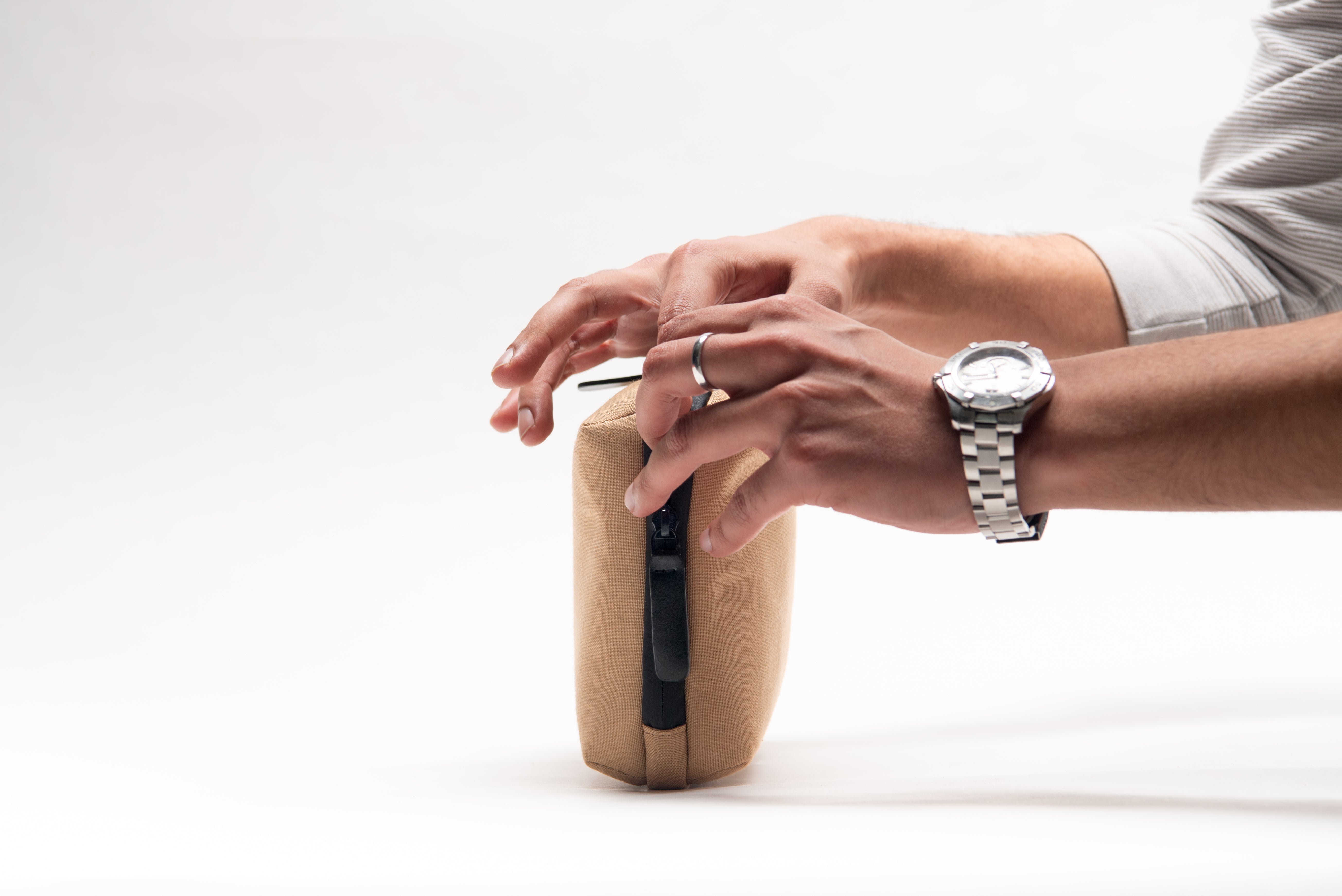 Terra Tote Bag & Sage Dopp Kit