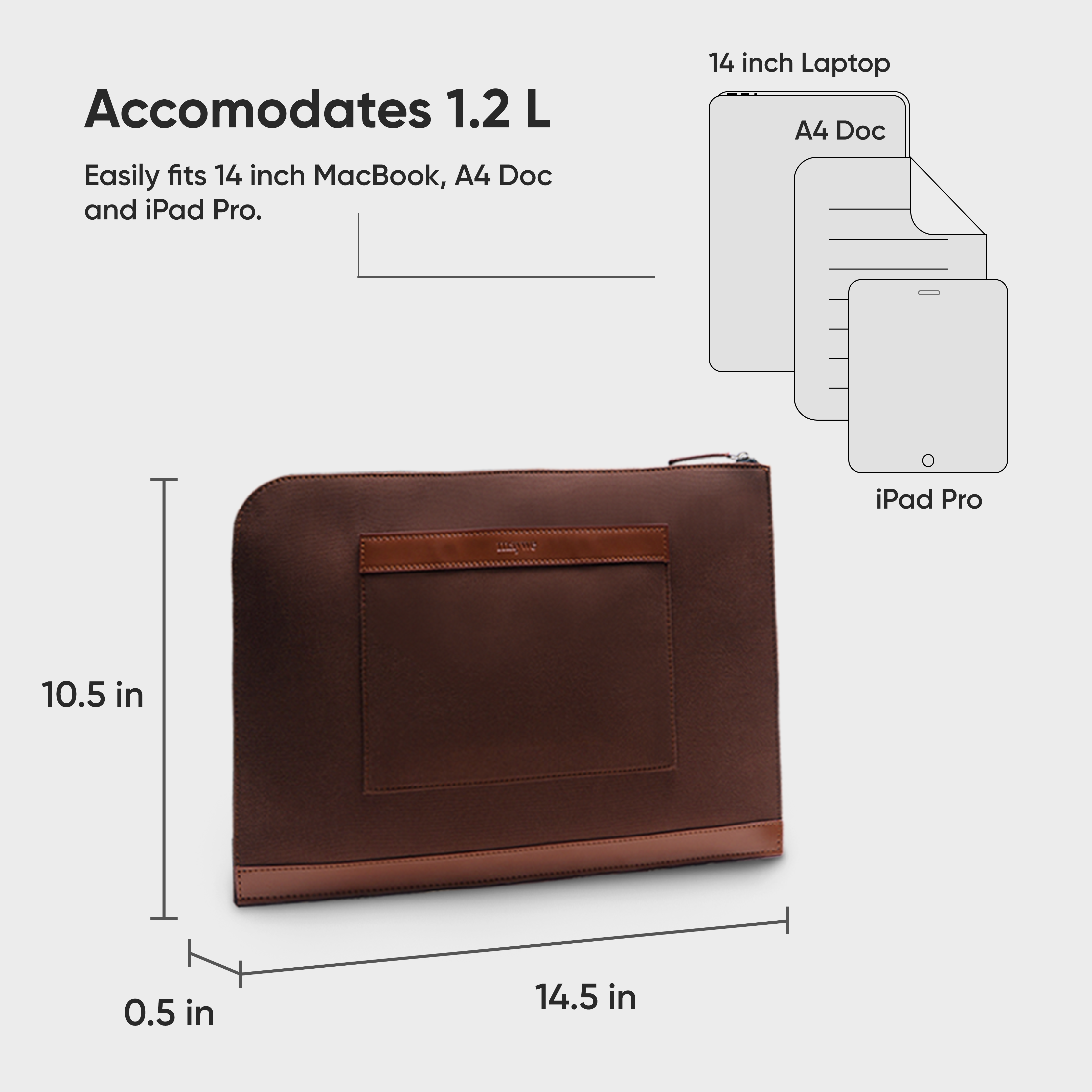 Sequoia Laptop Sleeve (Brown)