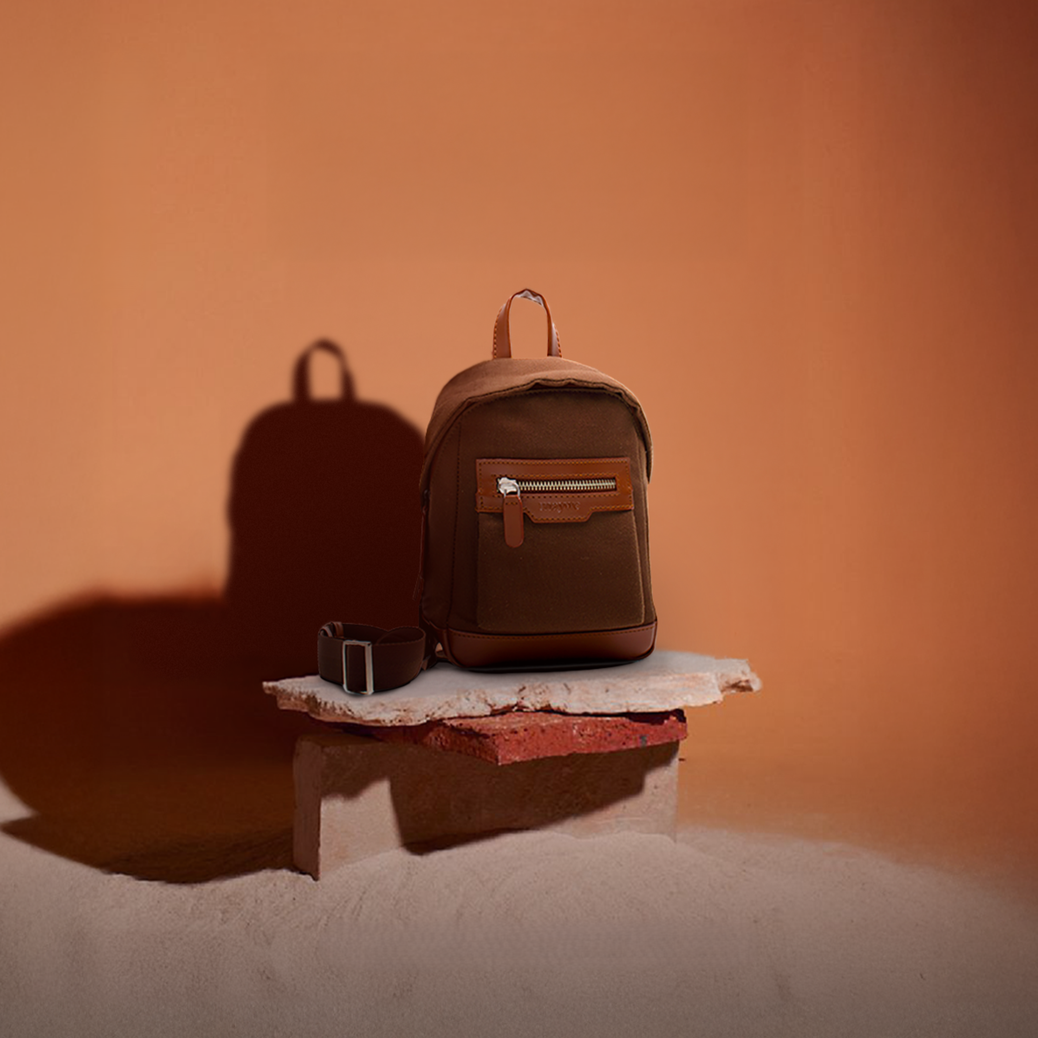 Sierra Crossbody Bag (Brown)