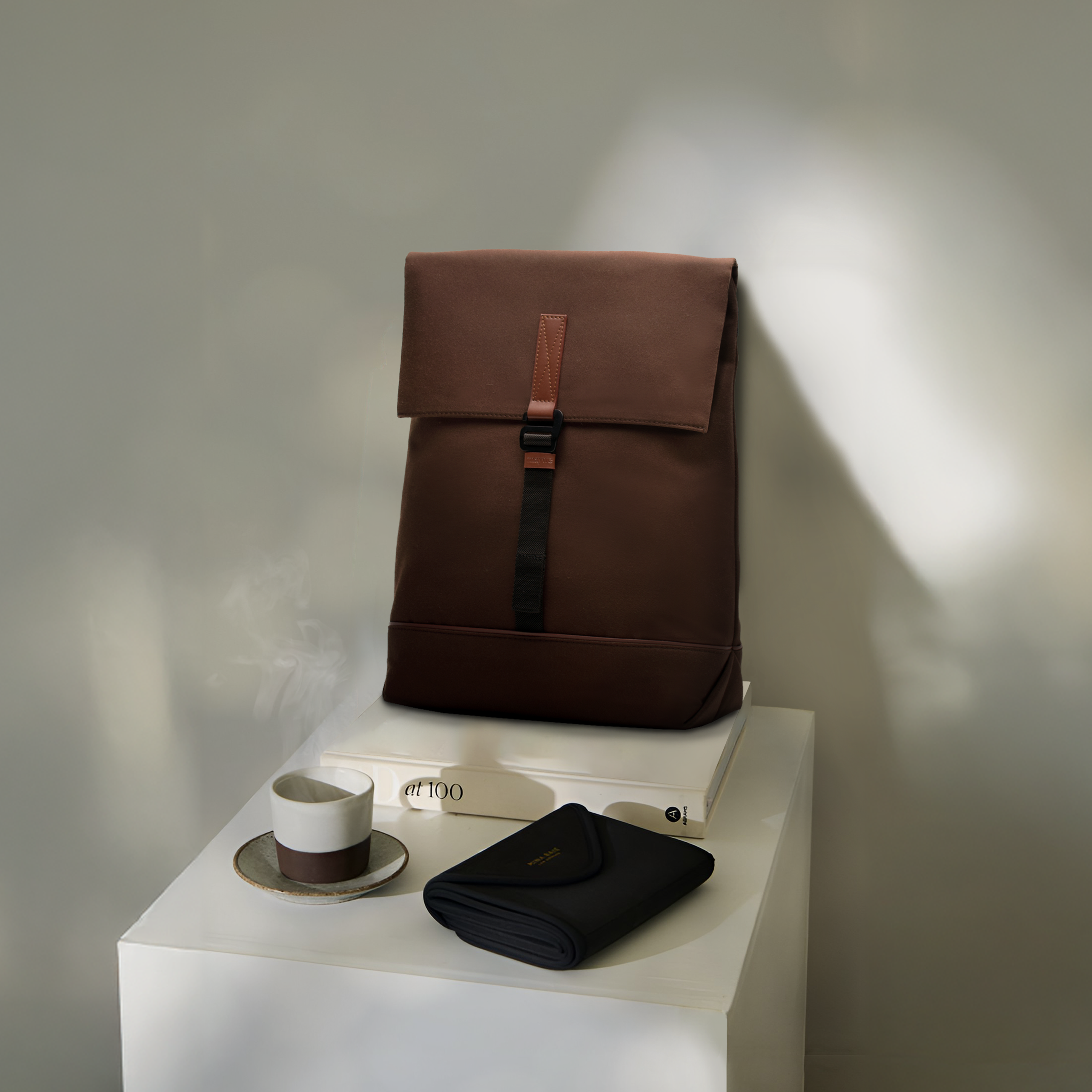 Willow Flap Backpack (Brown)