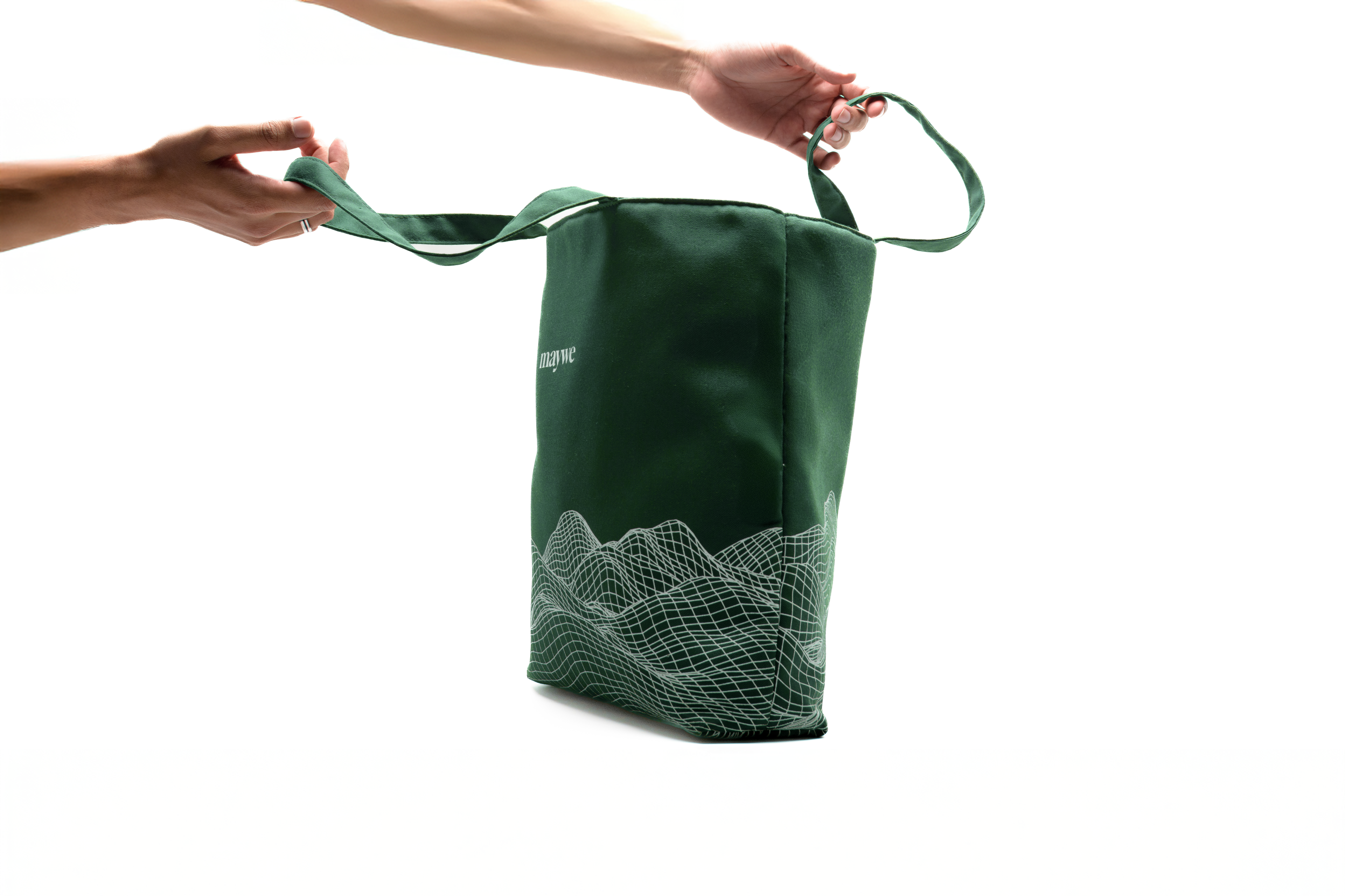 Terra Tote Bag & Sage Dopp Kit