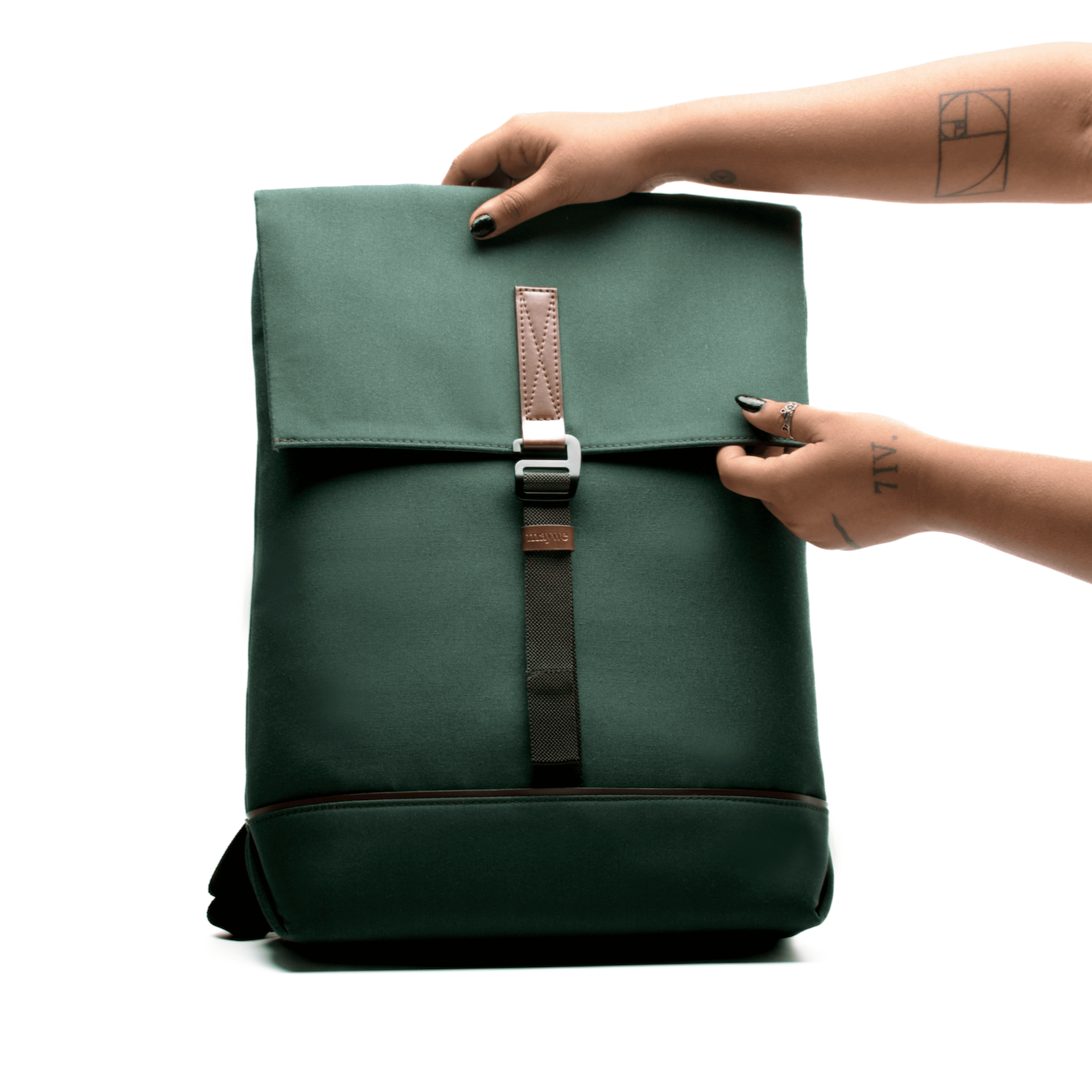 Willow Flap Backpack (Green)