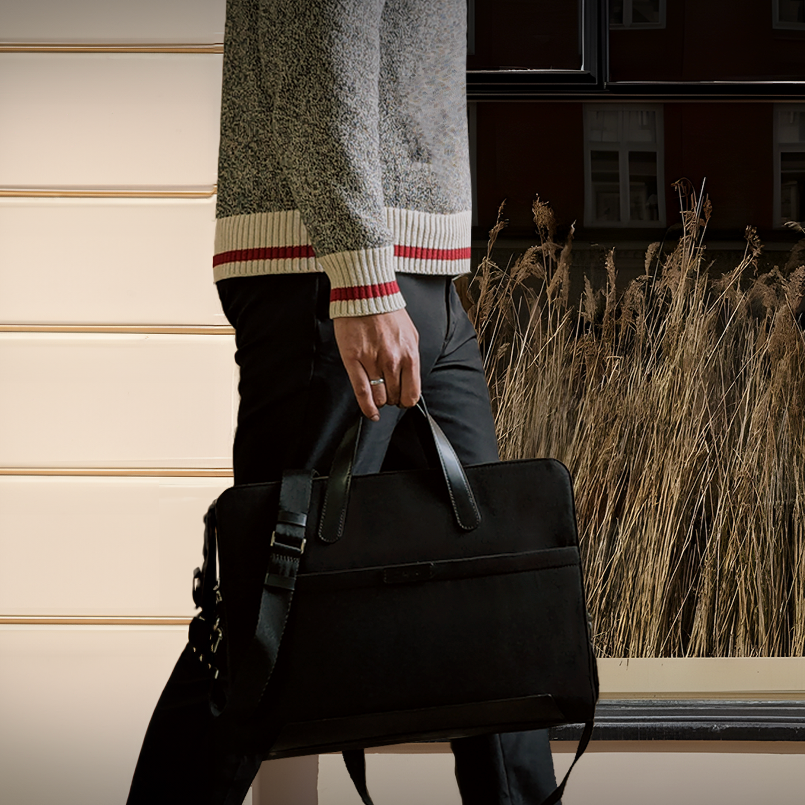 Sanctuary Briefcase (Black)